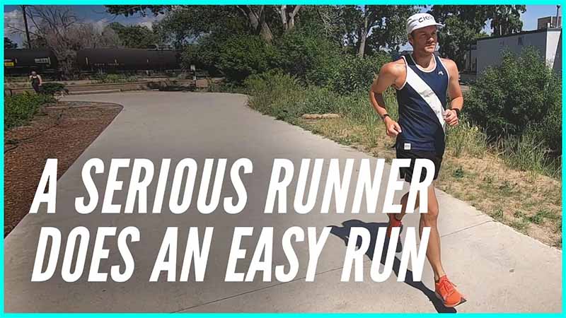A Serious Runner Does an Easy Run